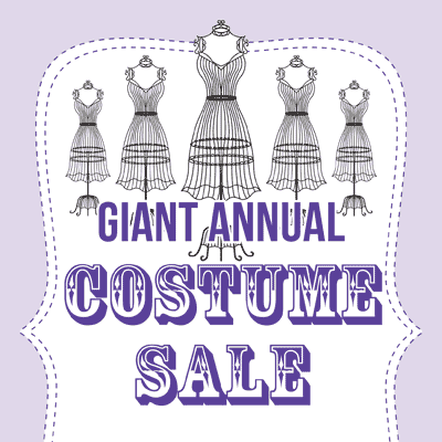 Giant Annual Costume Sale at Langham Court Theatre