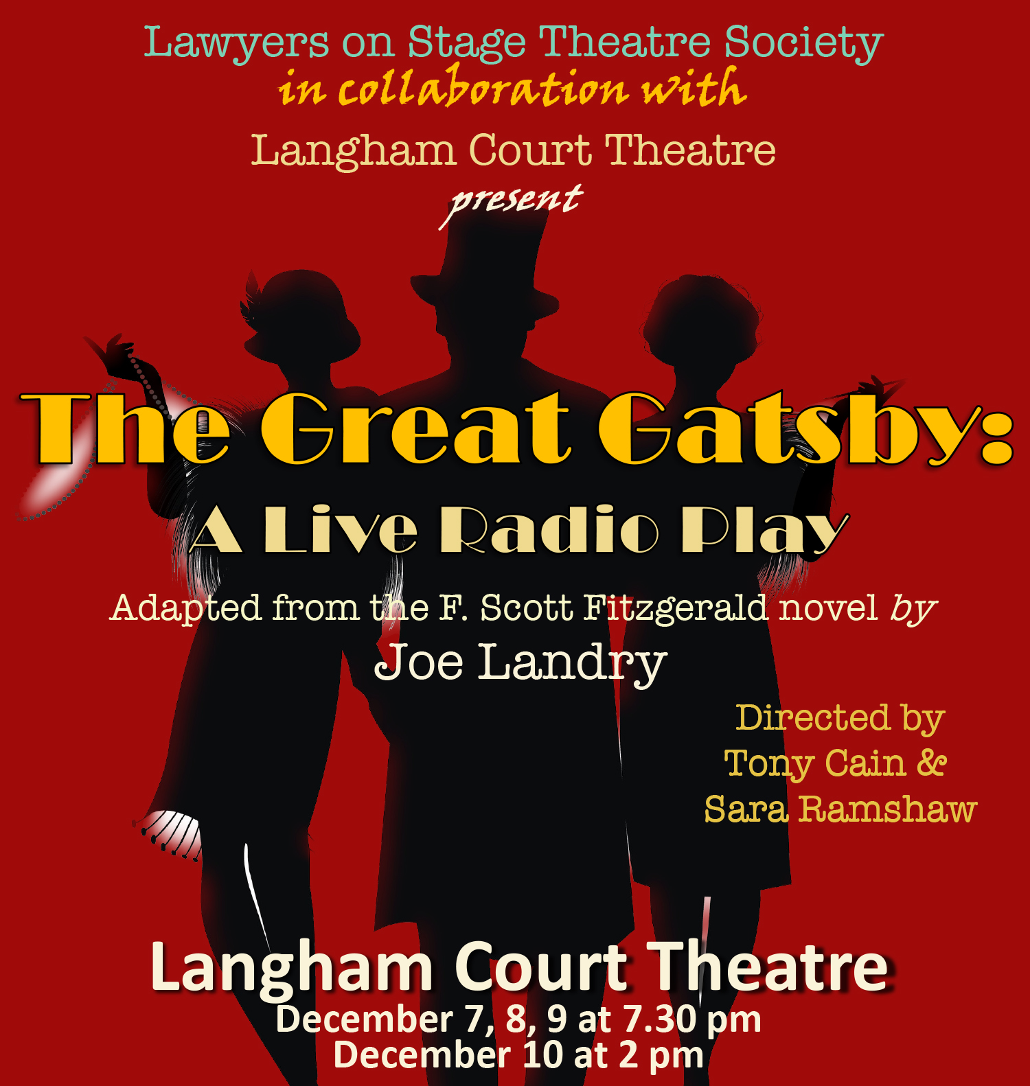 The Great Gatsby at Langham Court Theatre
